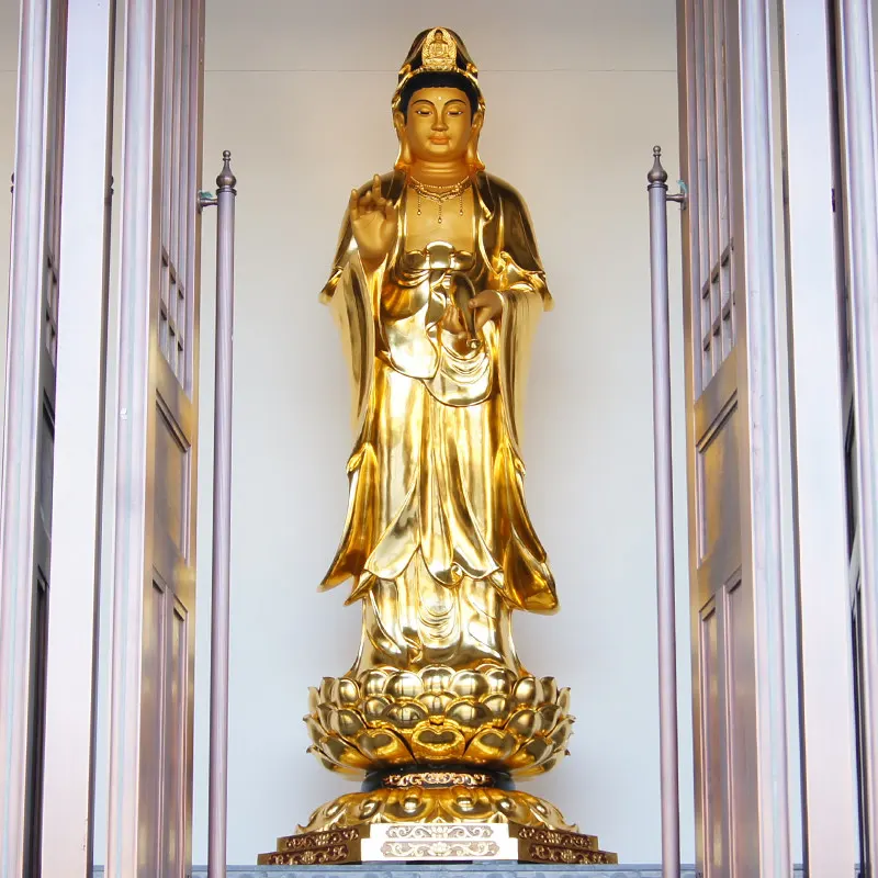 Statue de 3 mètres du bodhisattva Guanyin pour le culte