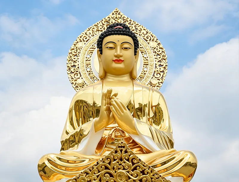 360CM Pure Copper Prajnaparamita Buddha Avalokitesvara Statue