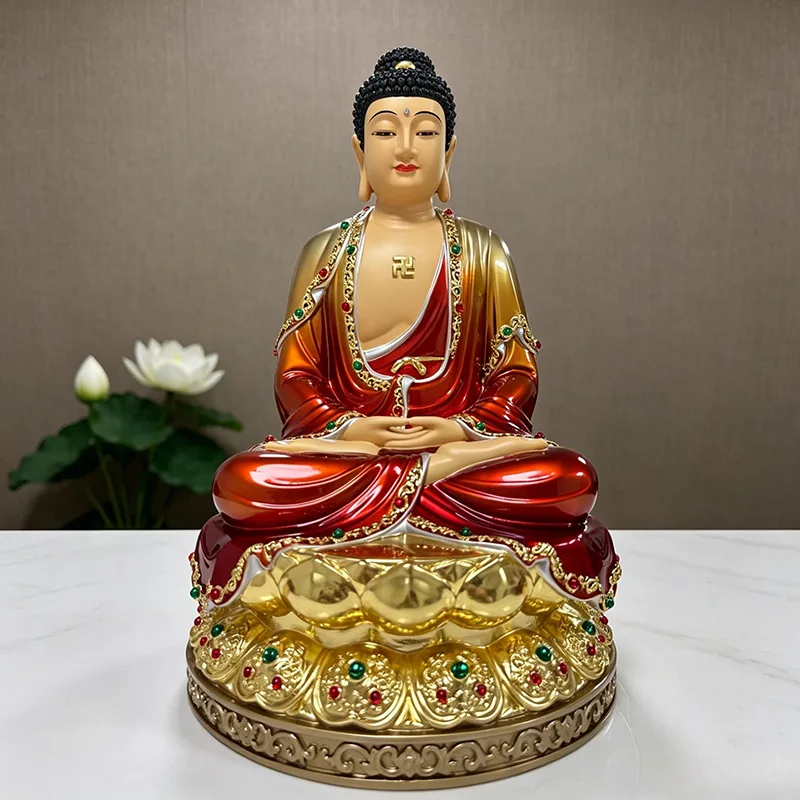 Statue de Bouddha Shakyamuni de la Triade Saha